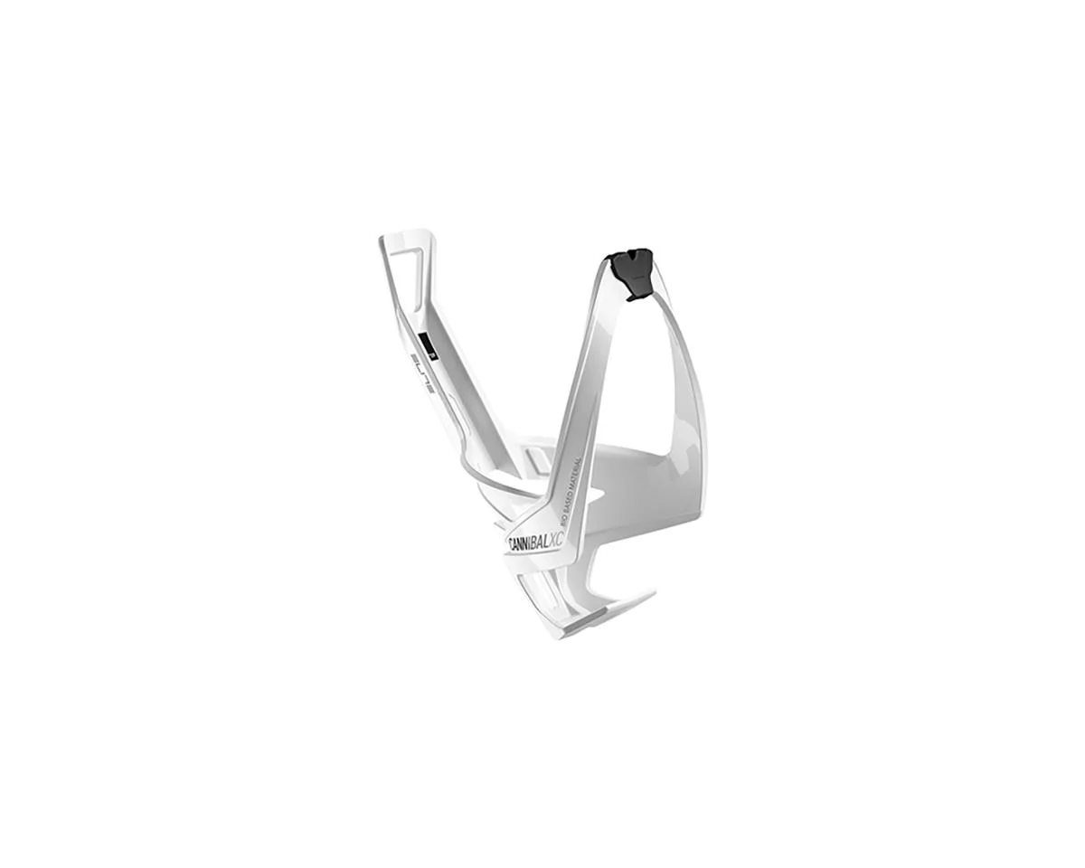 Elite Cannibal XC Bio Bottle Cage (White/Black)